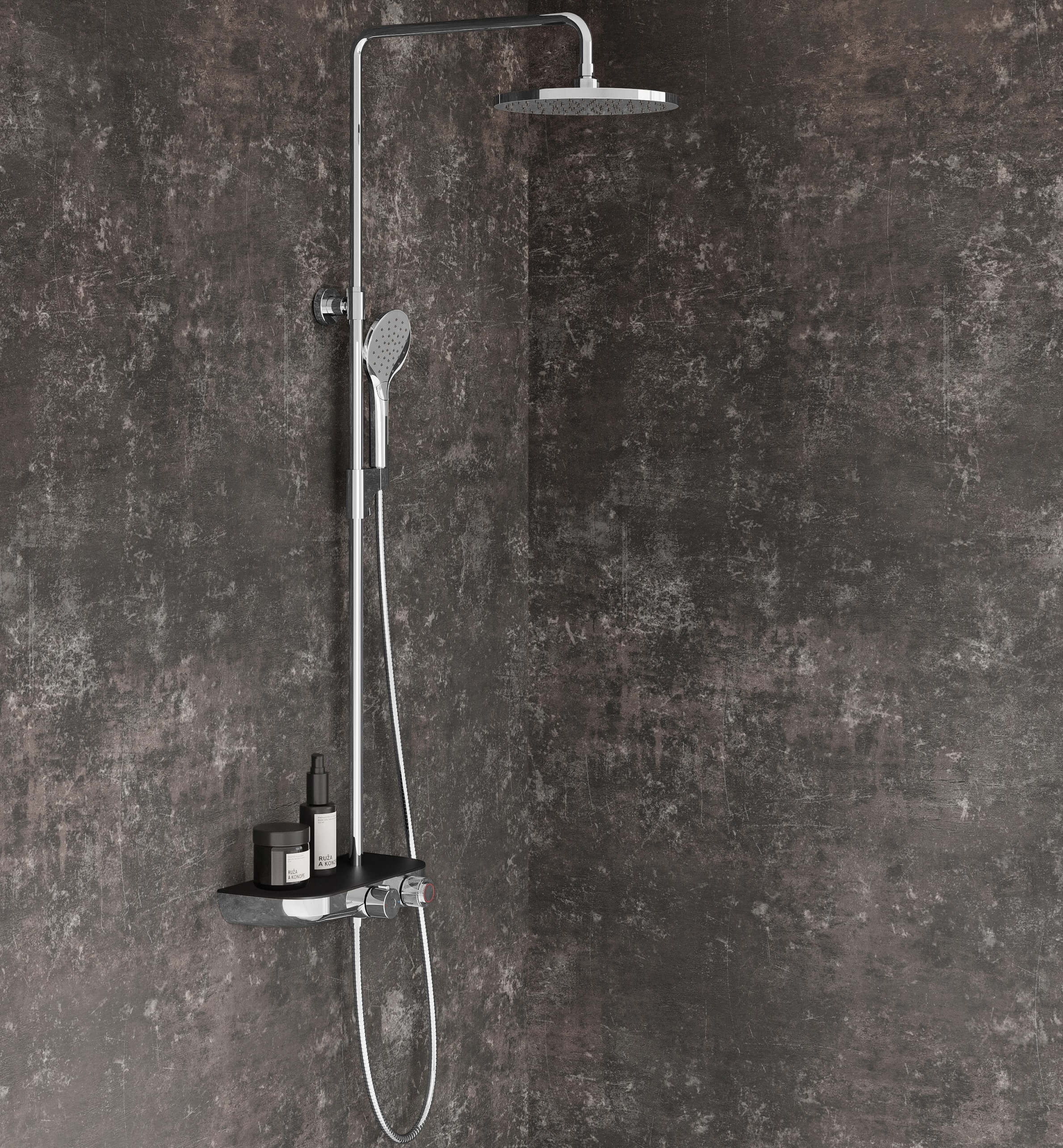 Dual shower systems